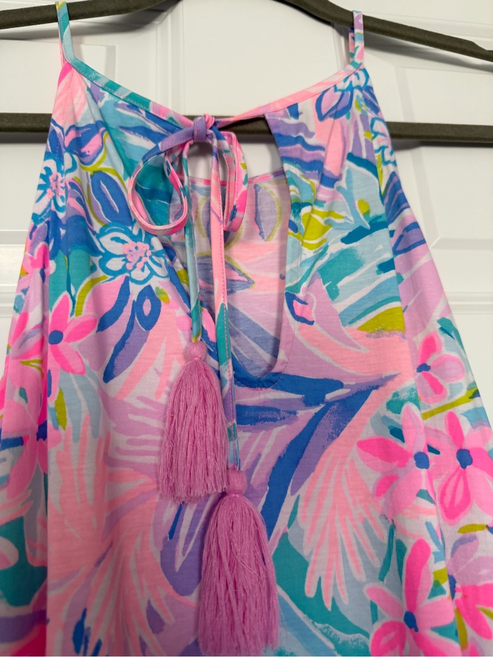 Lilly Pulitzer Margot swing dress size M It was all a dream pink purple - Picture 8 of 11